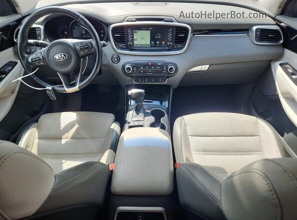 5XYPKDA53GG113777 2016 KIA SORENTO Black Vista del salpicadero