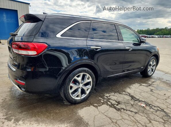 5XYPKDA53GG113777 2016 KIA SORENTO Black Trasero derecho