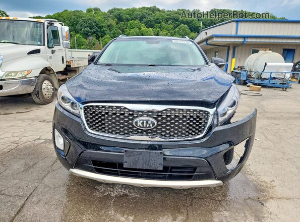 5XYPKDA53GG113777 2016 KIA SORENTO Black Vista frontal