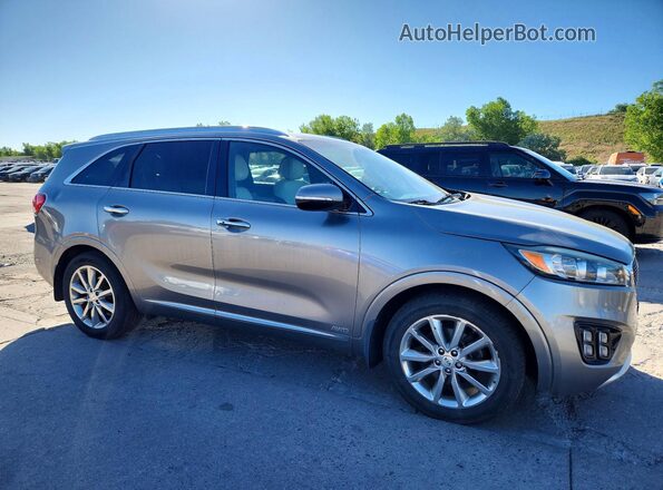 5XYPKDA54GG093197 2016 KIA SORENTO Gray Front right