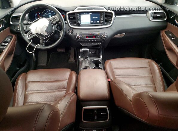 5XYPKDA54KG524937 2019 KIA SORENTO White წინა პანელის ხედი