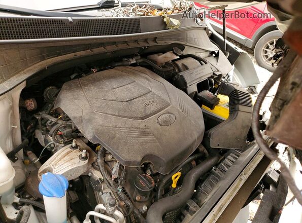 5XYPKDA54KG524937 2019 KIA SORENTO White უკანა სალონის ხედი