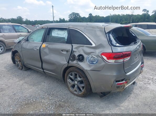 5XYPKDA55GG141340 2016 KIA SORENTO Gray უკანა მარცხენა