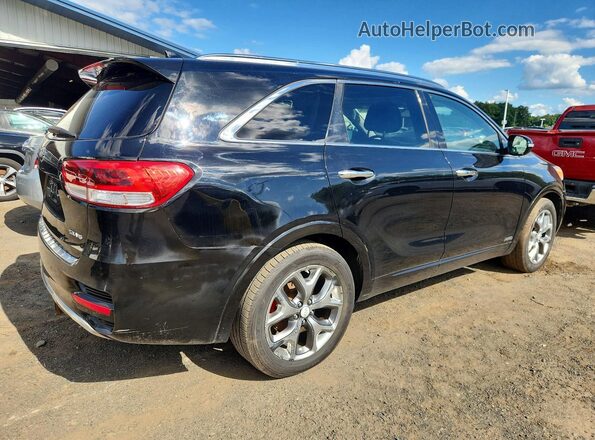 5XYPKDA55GG154590 2016 KIA SORENTO Black Առջևի աջ