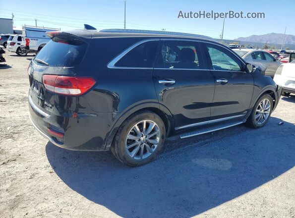 5XYPKDA55HG323511 2017 KIA SORENTO Black Trasero derecho