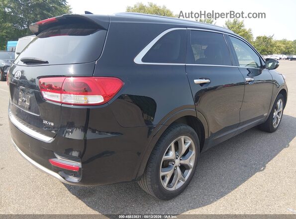 5XYPKDA56GG117483 2016 KIA SORENTO Black Задня права чверть