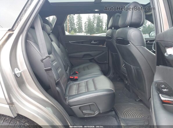 5XYPKDA57GG073171 2016 KIA SORENTO Gray Vista de la etiqueta del VIN