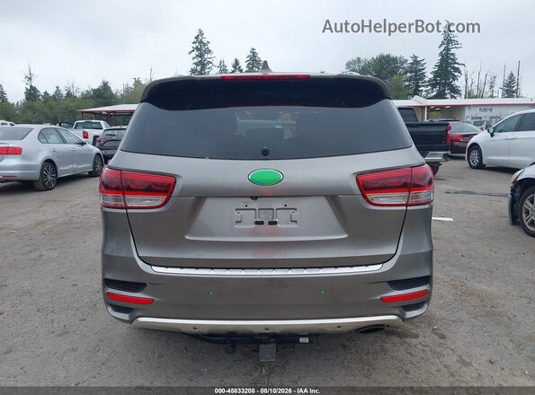 5XYPKDA57GG073171 2016 KIA SORENTO Gray 