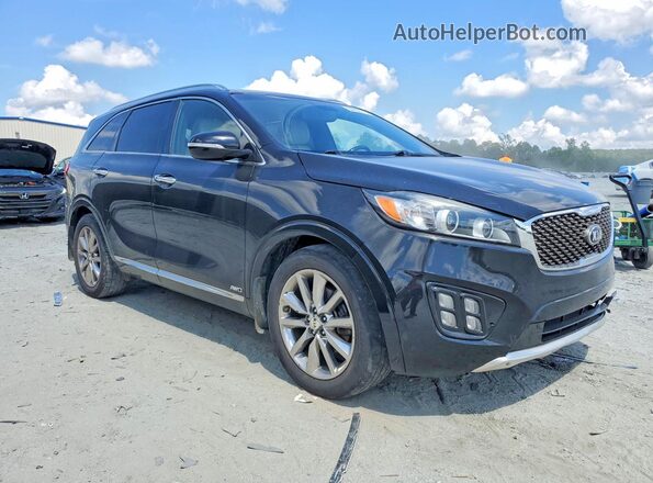5XYPKDA57GG097311 2016 KIA SORENTO Black Przód prawy