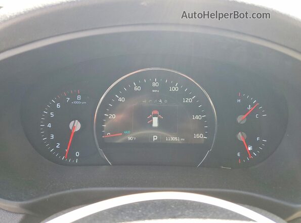5XYPKDA57GG097311 2016 KIA SORENTO Black Widok zestawu wskaźników