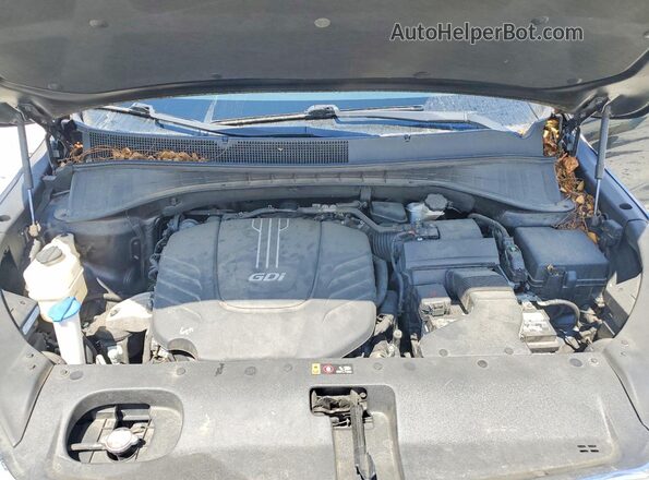5XYPKDA57GG097311 2016 KIA SORENTO Black Widok komory silnika
