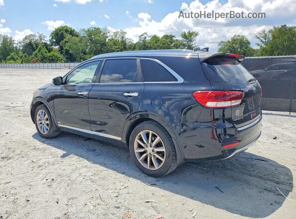 5XYPKDA57GG097311 2016 KIA SORENTO Black Tył lewy