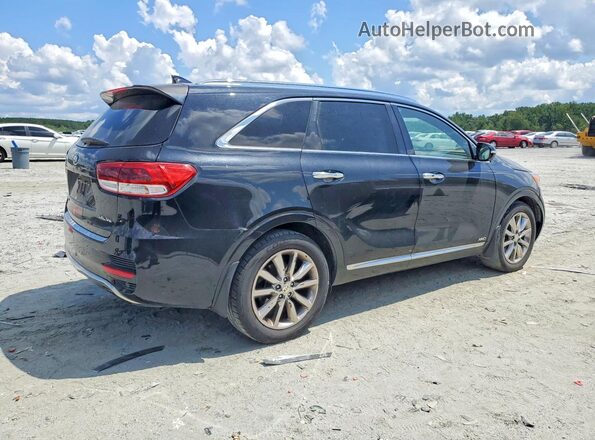 5XYPKDA57GG097311 2016 KIA SORENTO Black Tył prawy