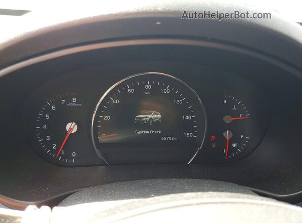 5XYPKDA58KG538405 2019 KIA SORENTO Белый Вид щитка приборов