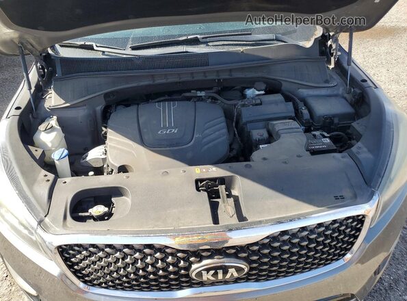 5XYPKDA59GG097407 2016 KIA SORENTO Charcoal Widok wnętrza z tyłu