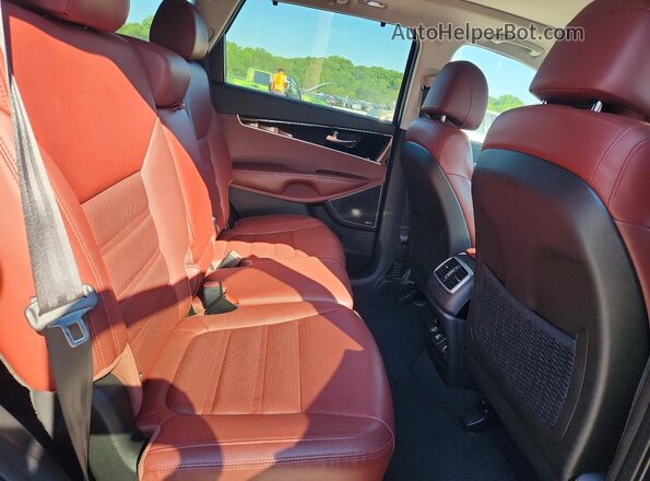 5XYPKDA5XHG314142 2017 KIA SORENTO Black Вид задньої частини салону