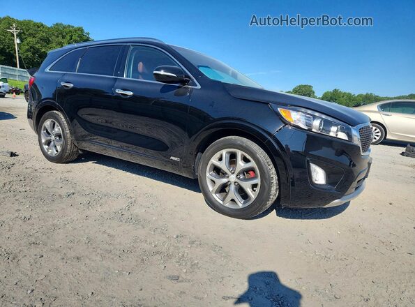 5XYPKDA5XHG314142 2017 KIA SORENTO Black Передня права чверть