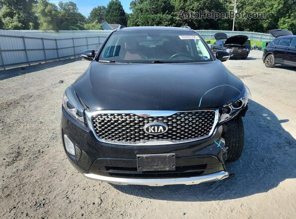 5XYPKDA5XHG314142 2017 KIA SORENTO Black Вид спереду