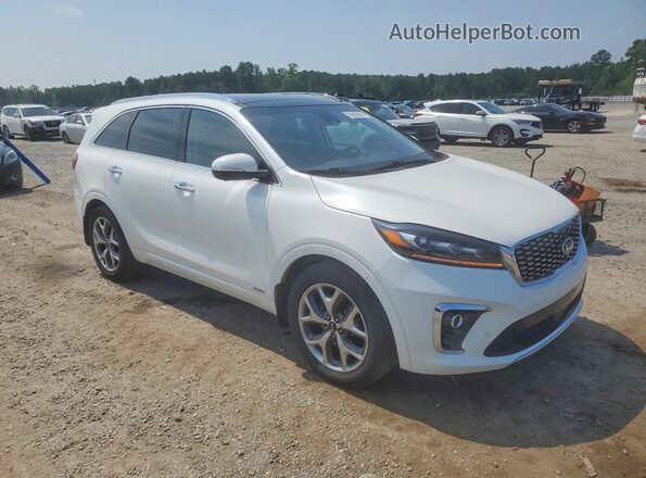 5XYPKDA5XKG491801 2019 KIA SORENTO White Przód prawy