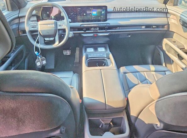 5XYPLESA2VG011673 2027 KIA TELLURIDE Black Առջևի վահանակի տեսք