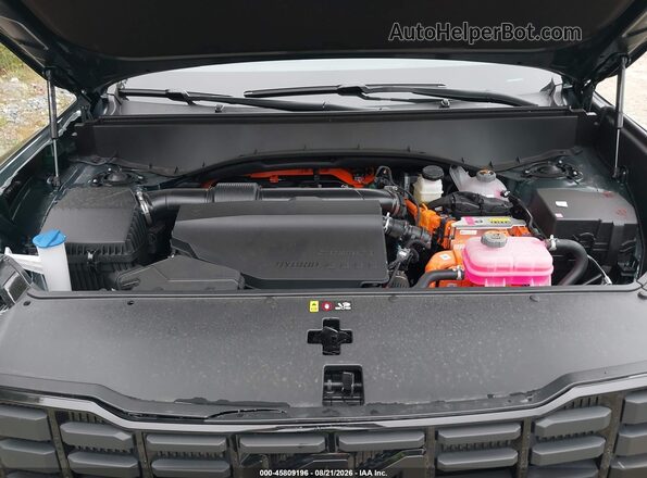 5XYPLESA8VG030146 2027 KIA TELLURIDE HYBRID Green Вид ззаду