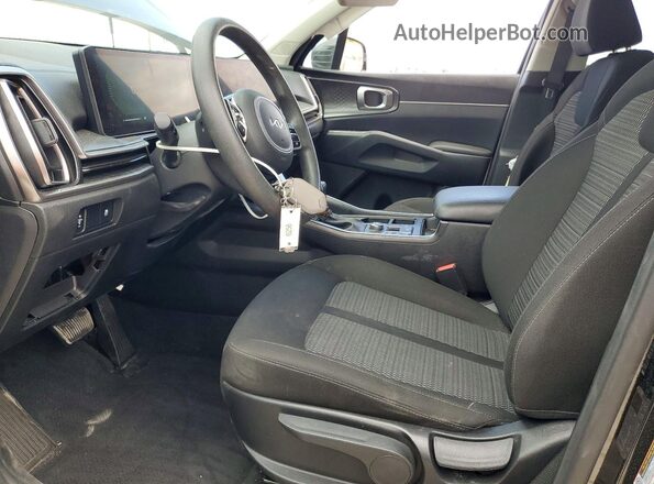 5XYRG4JC2SG330755 2025 KIA SORENTO Black Вид салону спереду