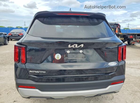 5XYRG4JC2SG330755 2025 KIA SORENTO Black Вид ззаду