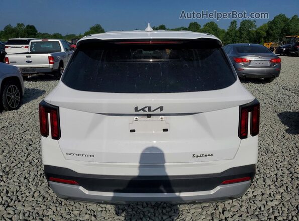 5XYRG4JC5SG352216 2025 KIA SORENTO White Вид ззаду