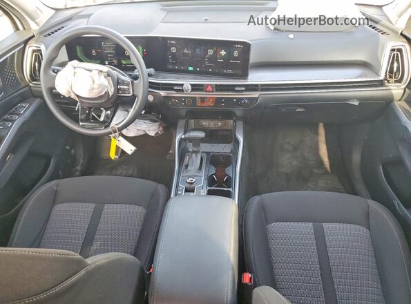 5XYRG4JC5SG352216 2025 KIA SORENTO White Вид панелі приладів
