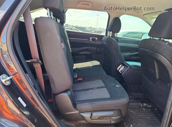 5XYRG4JC7SG361502 2025 KIA SORENTO Black Widok tylnych siedzeń