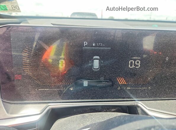 5XYRG4JC7SG368353 2025 KIA SORENTO Black ხელსაწყოთა პანელის ხედი