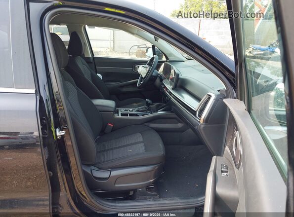 5XYRG4JC9RG300436 2024 KIA SORENTO Black წინა სალონის ხედი