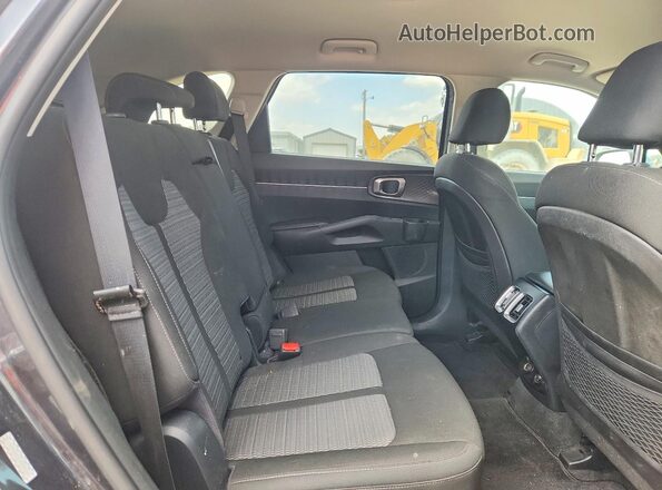 5XYRG4LC1MG031502 2021 KIA SORENTO Gray Rear seats view