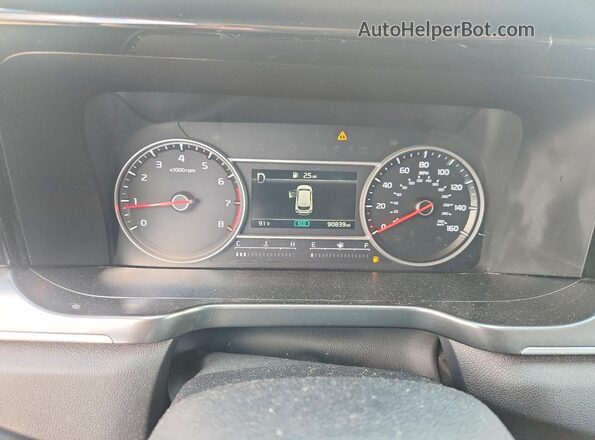 5XYRG4LC1MG031502 2021 KIA SORENTO Gray Instrument cluster view