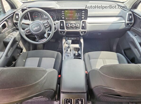 5XYRG4LC1PG237696 2023 KIA SORENTO Black Dashboard view