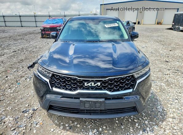 5XYRG4LC1PG237696 2023 KIA SORENTO Black Front view