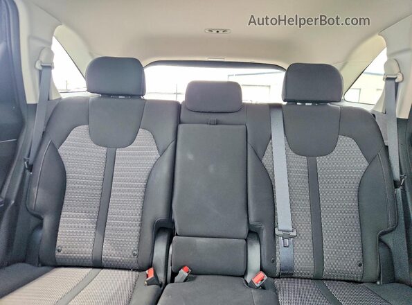 5XYRG4LC1PG237696 2023 KIA SORENTO Black Rear seats view