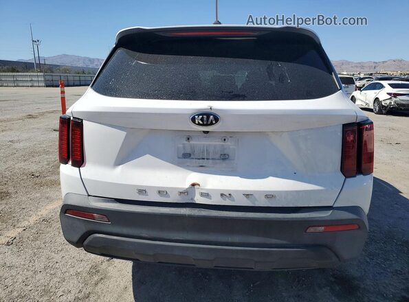 5XYRG4LC3MG054277 2021 KIA SORENTO White Widok z tyłu