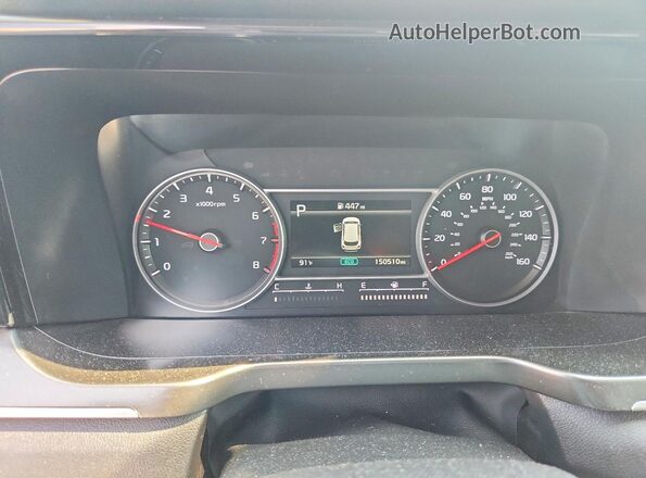 5XYRG4LC4NG149089 2022 KIA SORENTO Gray Սարքավորումների վահանակի տեսք