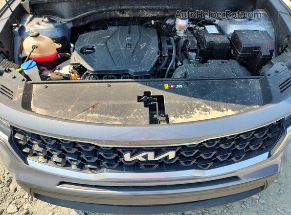 5XYRG4LC4NG149089 2022 KIA SORENTO Gray Շարժիչի բաժամունքի տեսք