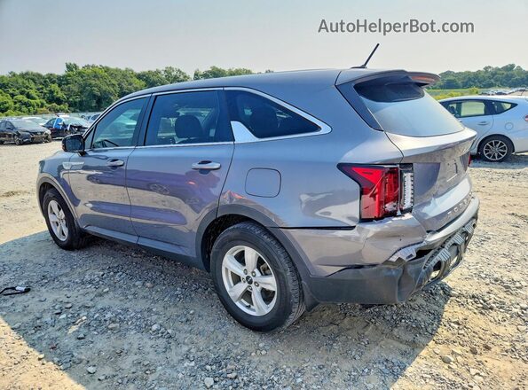 5XYRG4LC4NG149089 2022 KIA SORENTO Gray Հետևի ձախ