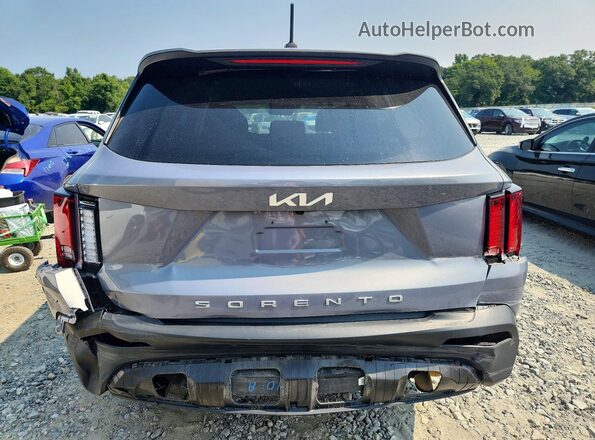 5XYRG4LC4NG149089 2022 KIA SORENTO Gray Հետևի տեսք