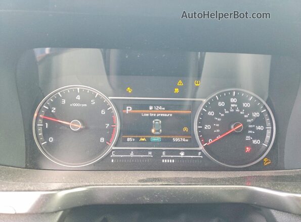 5XYRG4LC5PG246885 2023 KIA SORENTO Серый Вид щитка приборов