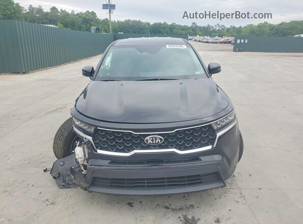 5XYRG4LC6MG001850 2021 KIA SORENTO Черный Вид спереди