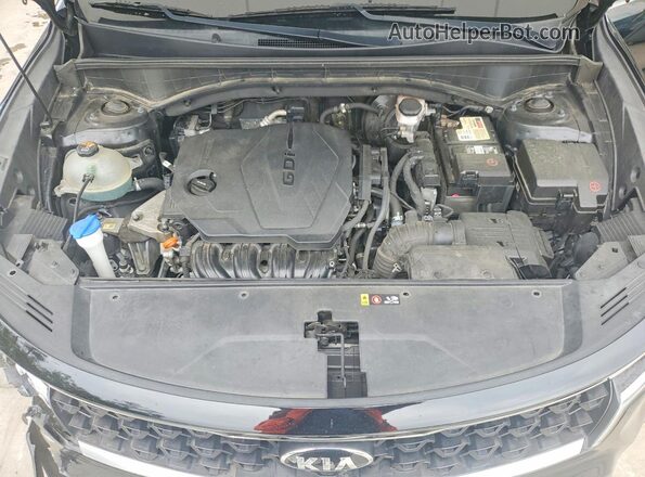 5XYRG4LC6MG001850 2021 KIA SORENTO Черный Вид подкапотного пространства