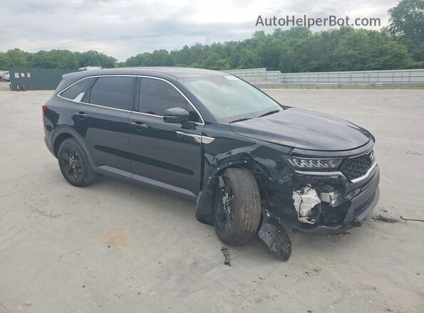 5XYRG4LC6MG001850 2021 KIA SORENTO Черный Передняя правая четверть