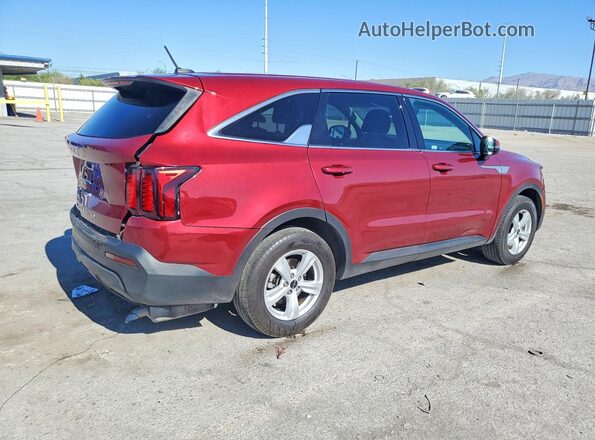 5XYRG4LC7NG085212 2022 KIA SORENTO Red Tył prawy