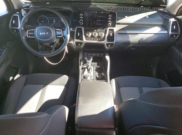 5XYRG4LC7NG085212 2022 KIA SORENTO Red Widok deski rozdzielczej