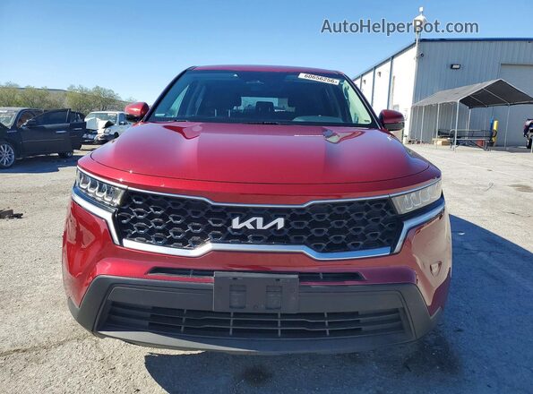 5XYRG4LC7NG085212 2022 KIA SORENTO Red Widok z przodu