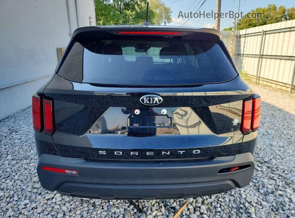 5XYRG4LC8MG061435 2021 KIA SORENTO Black Вид ззаду